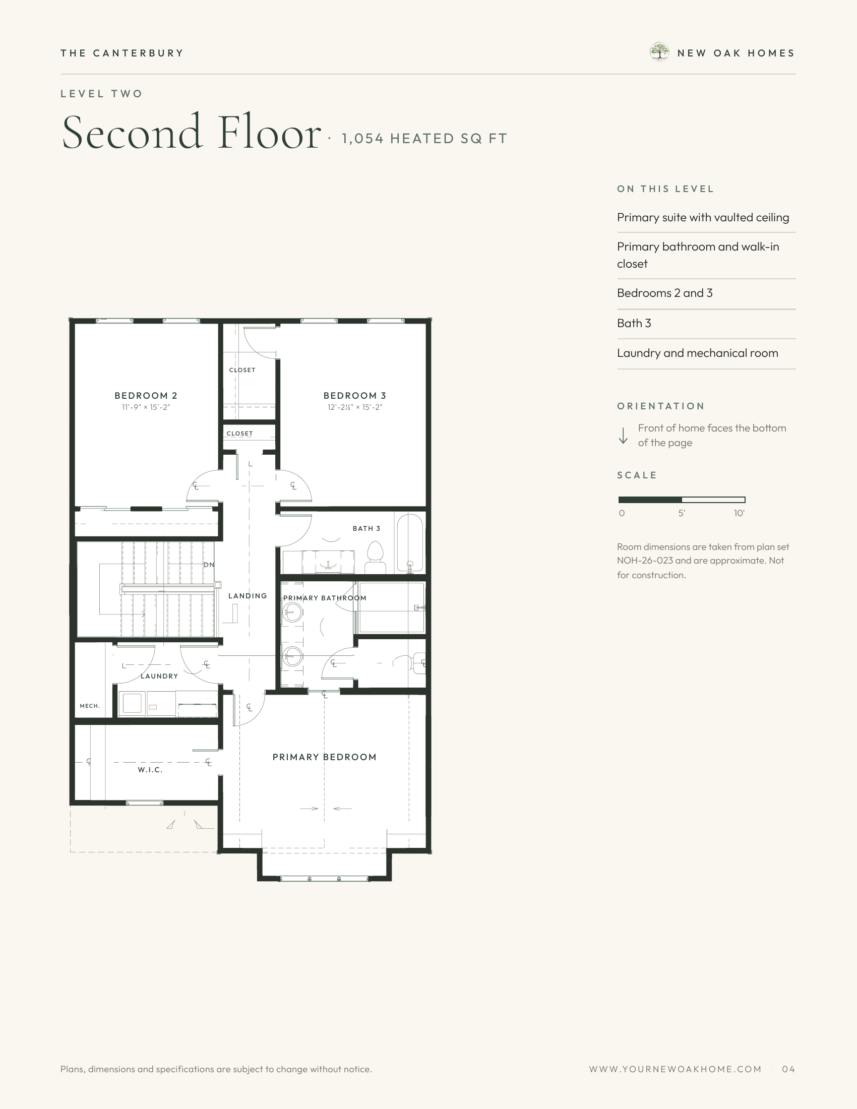 The Canterbury — Second floor