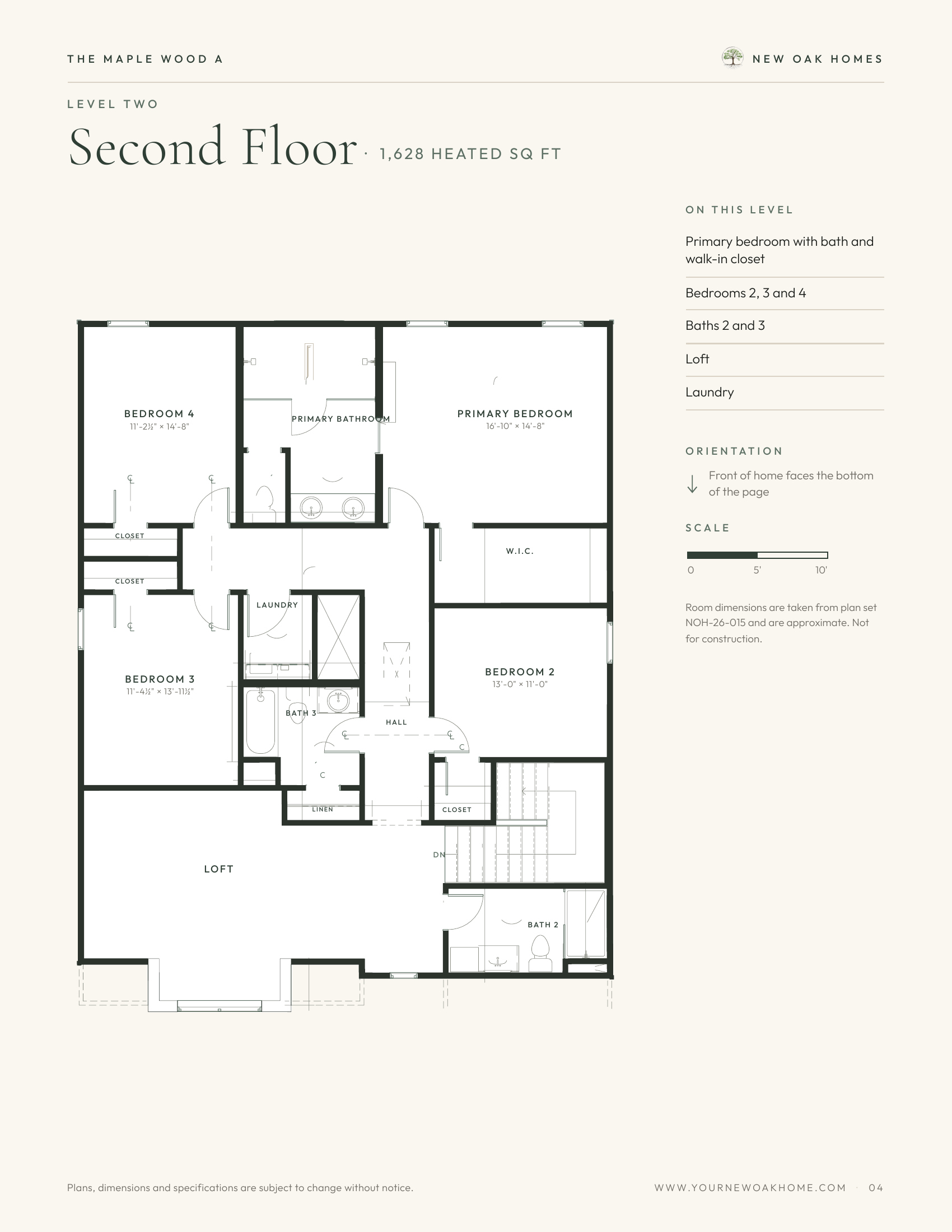 Maple Wood A — Second floor