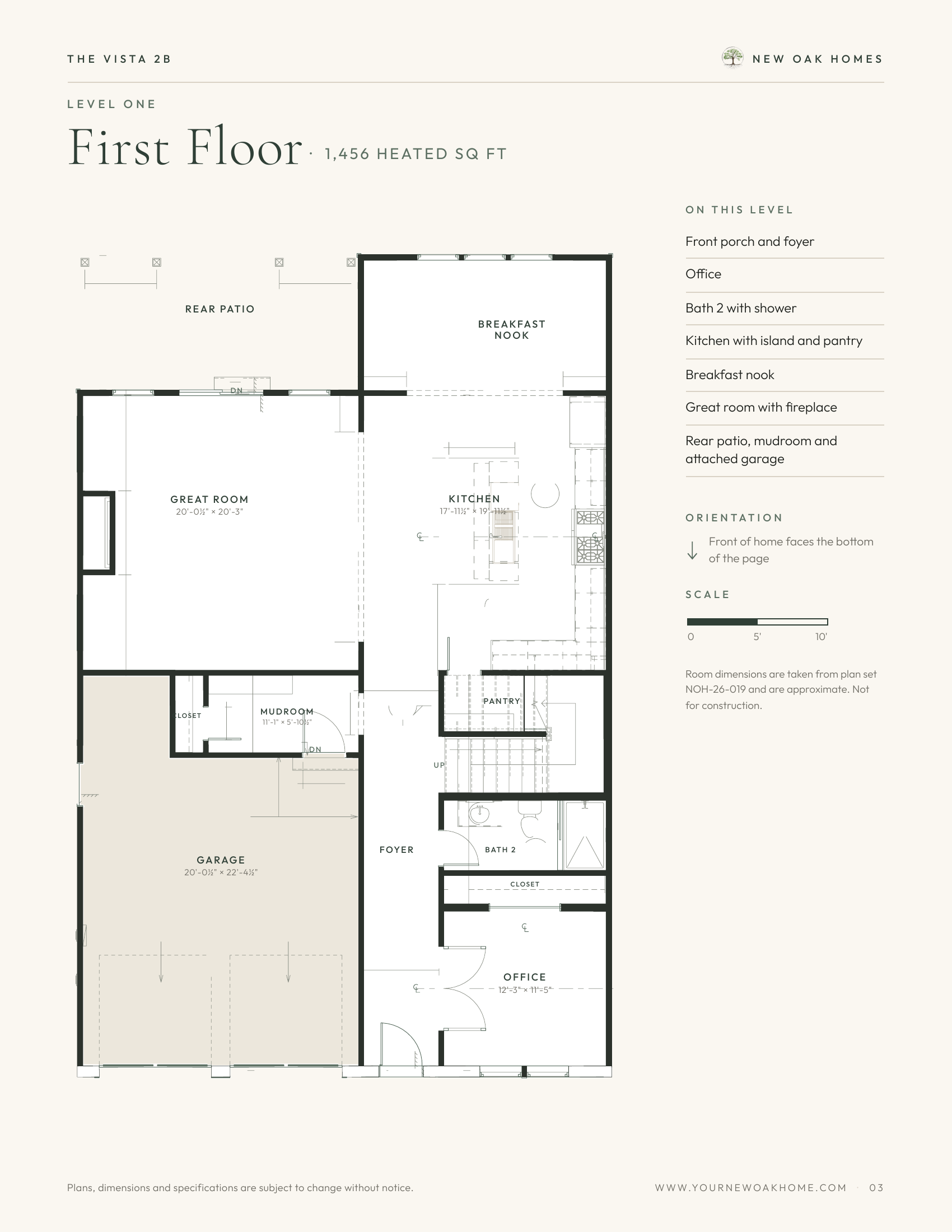 Vista 2B — First floor