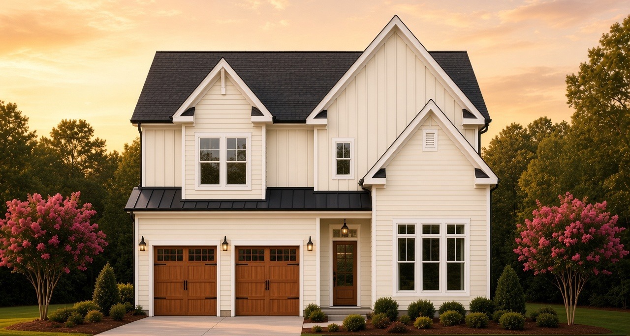 Maple Wood B custom home in 207 Parris Avenue