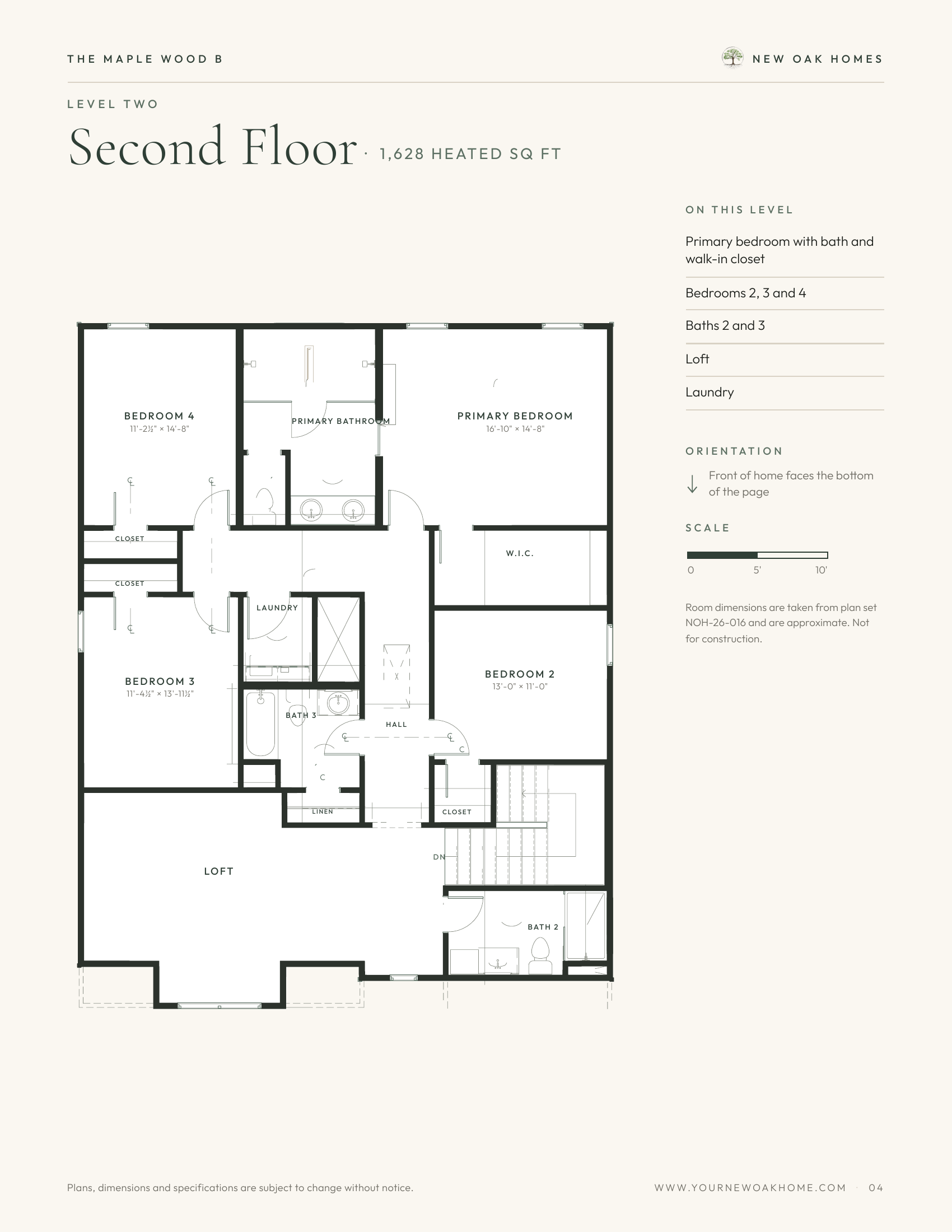 Maple Wood B — Second floor