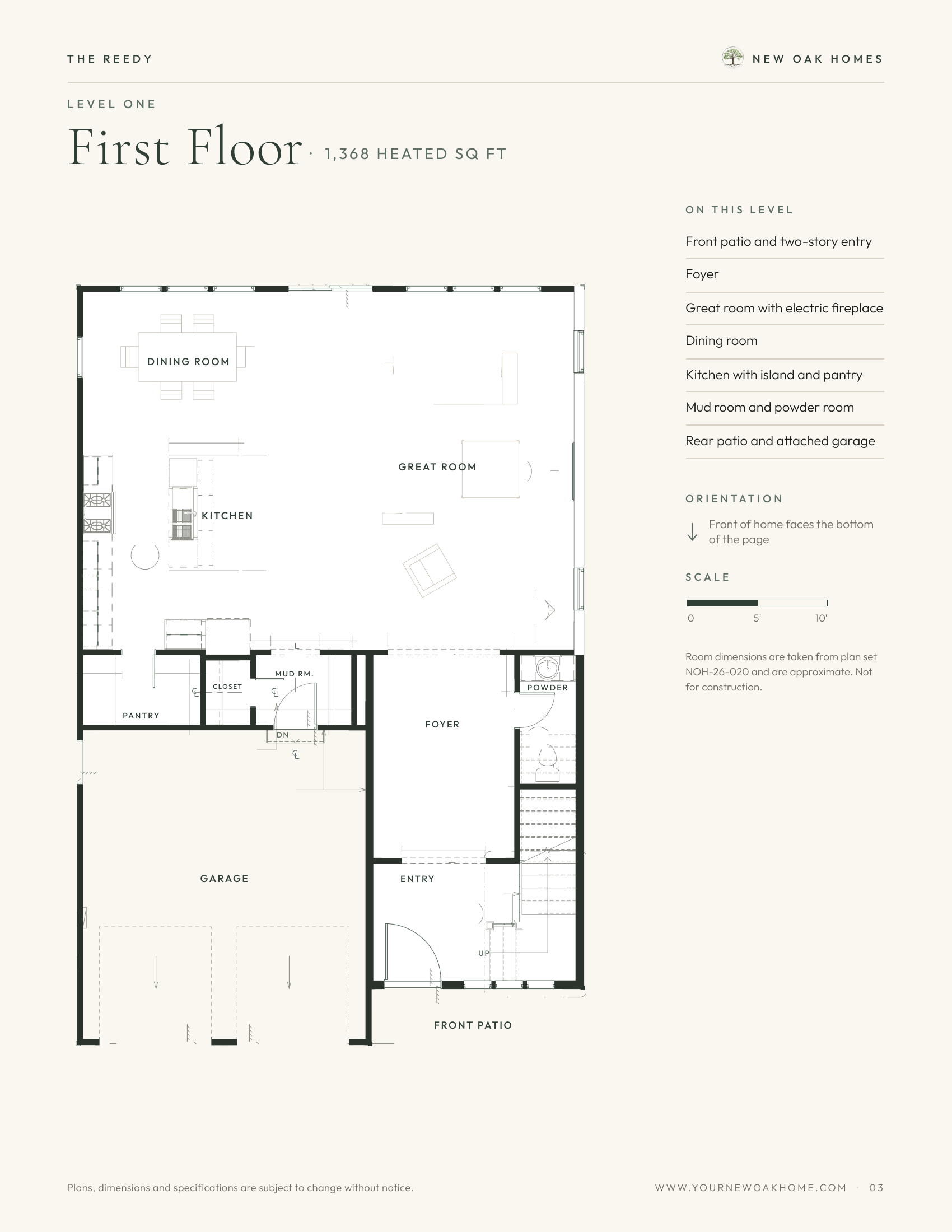 The Reedy — First floor