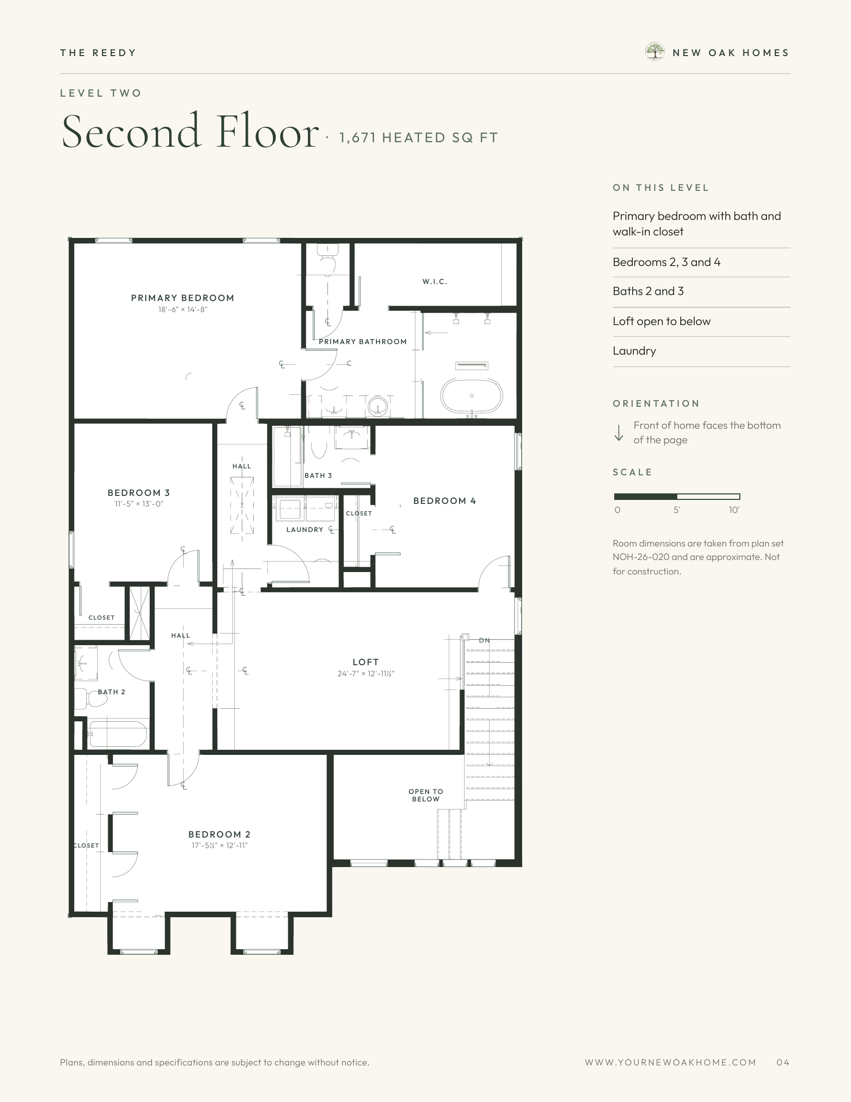 The Reedy — Second floor
