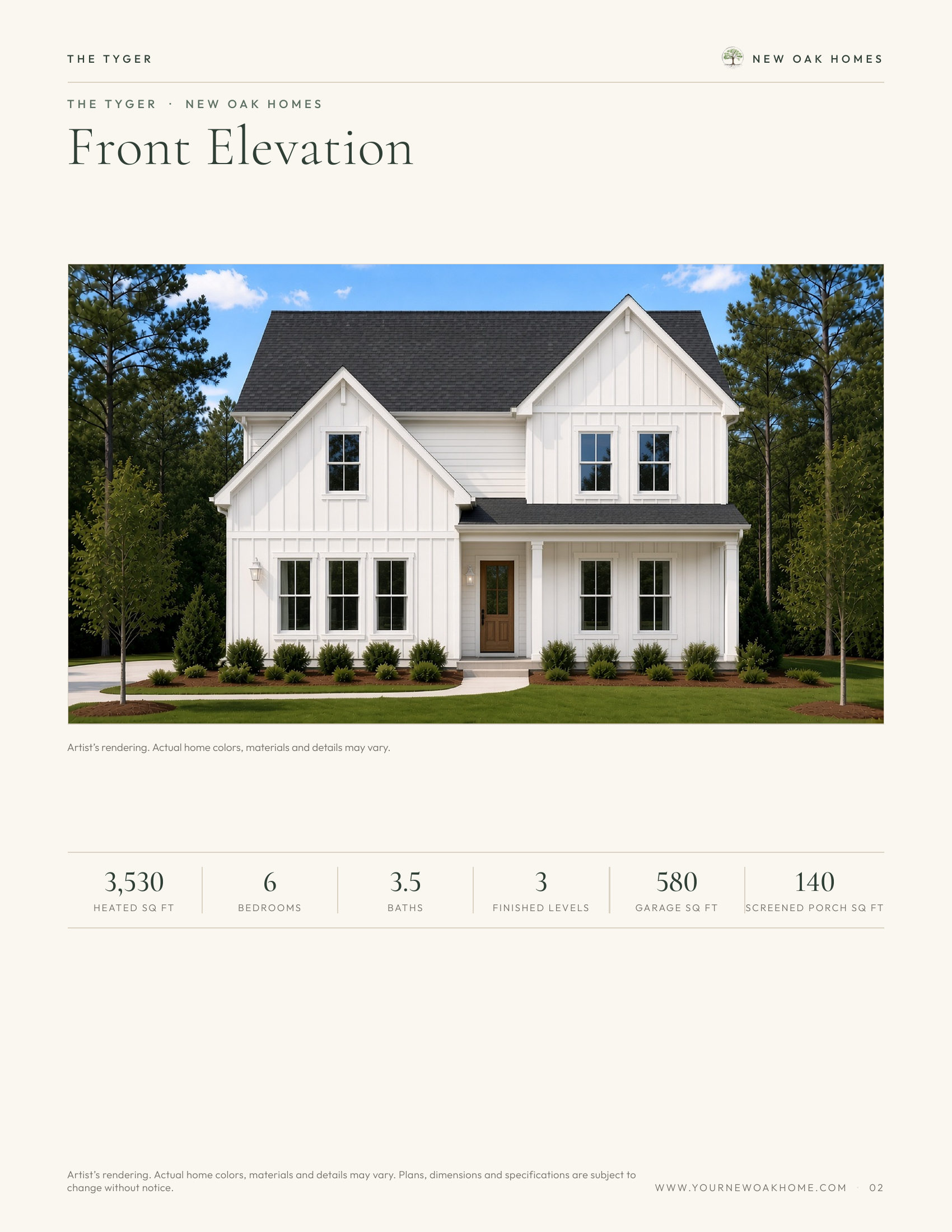 The Tyger — Elevation