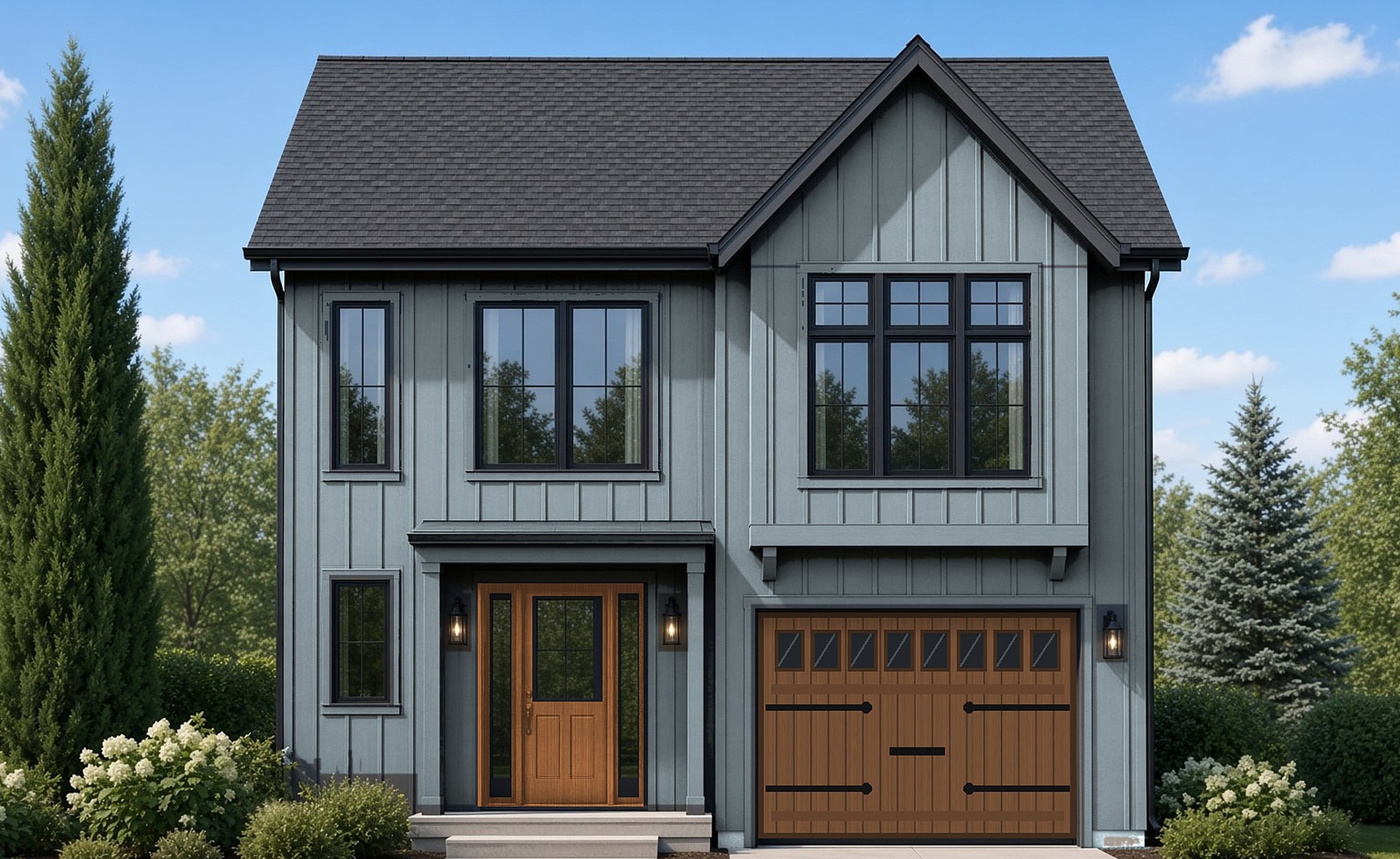 The Piedmont front elevation