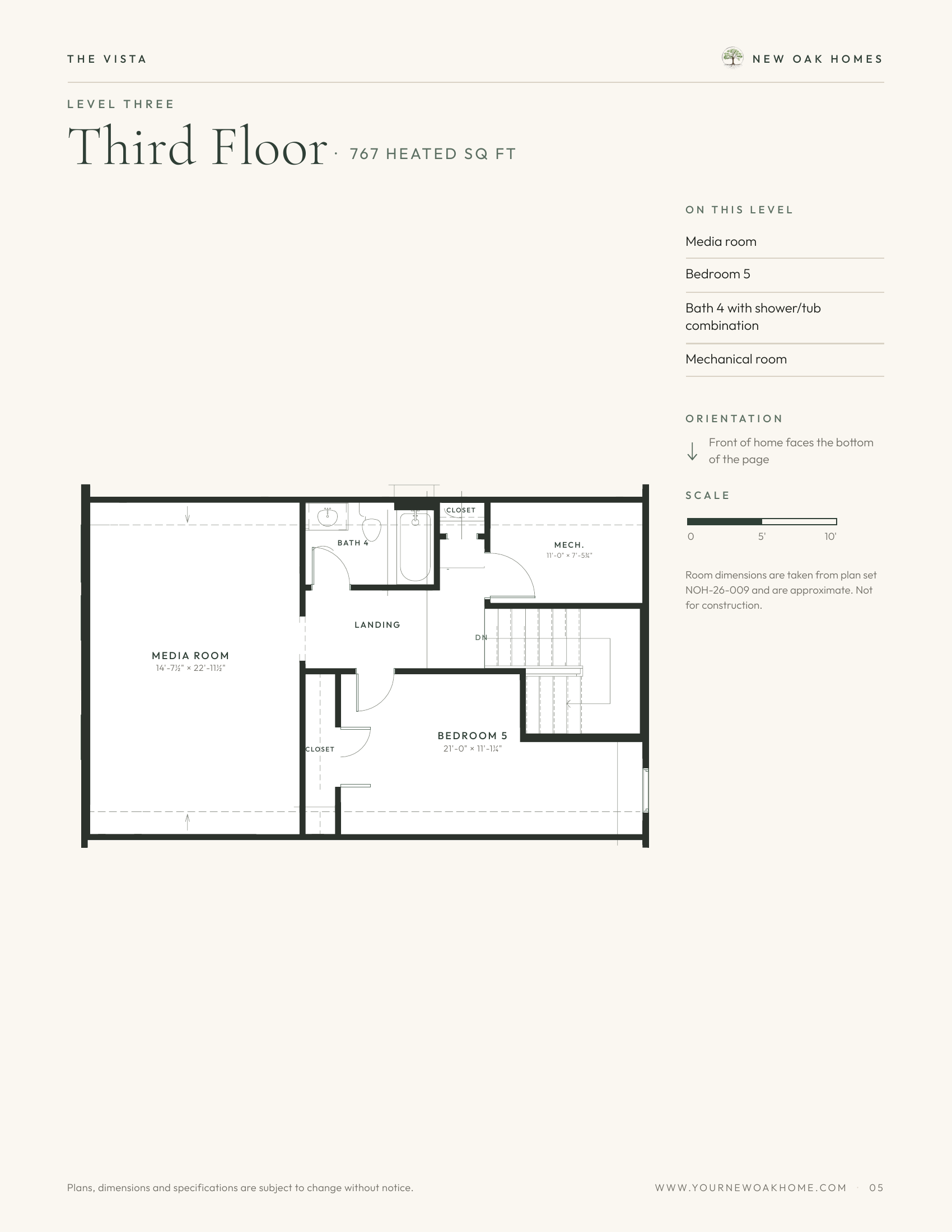 The Vista — Third floor